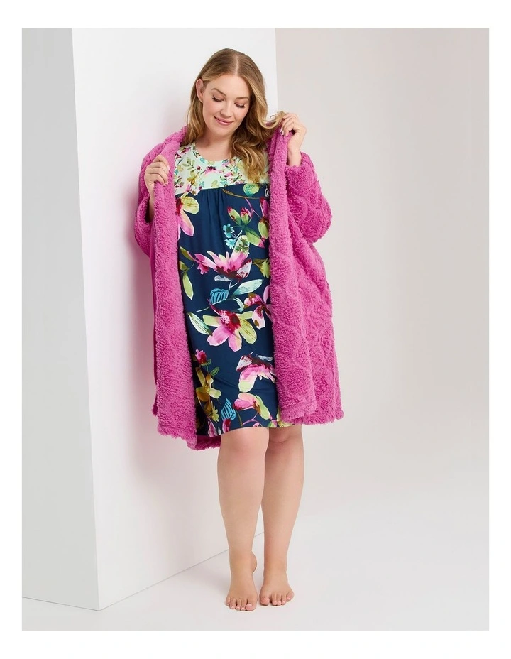 Bamboo Floral Nightie in Print image 4