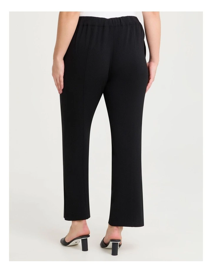 Melba Suit Straight Leg Pant in Black image 2