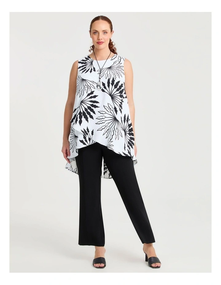 Melba Suit Straight Leg Pant in Black image 4