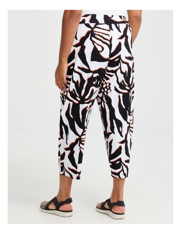 Lantern Natural Crop Pant in Print image 2