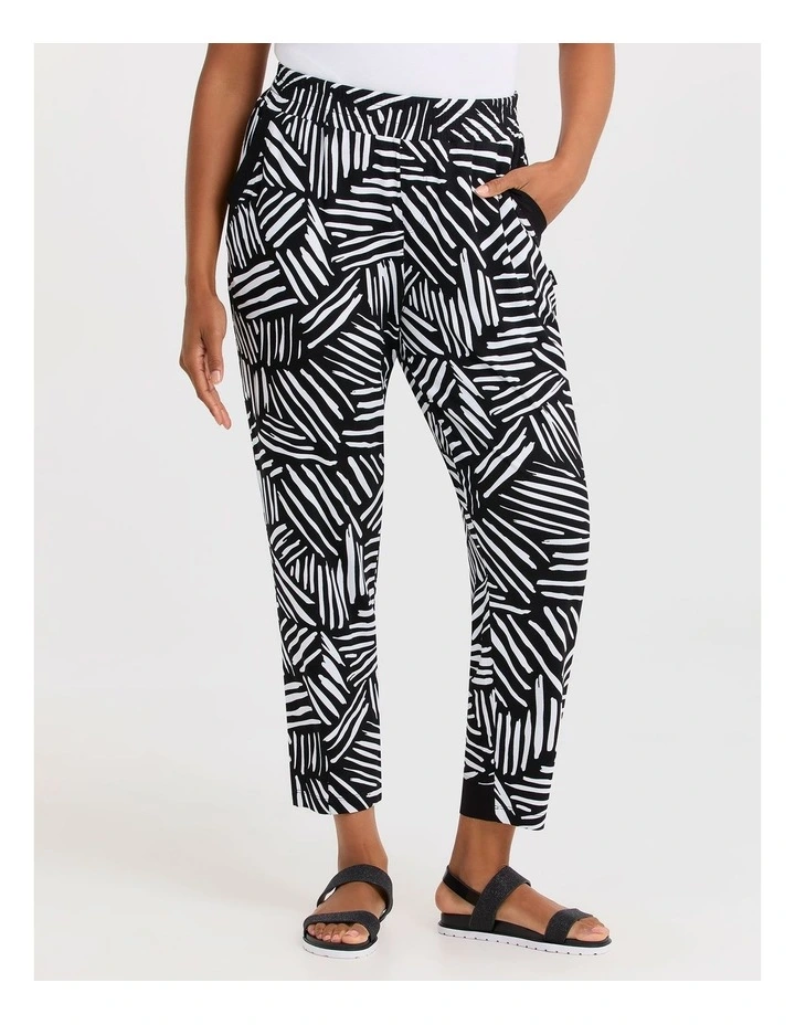 Natural Duet Abstract Pant Print image 1