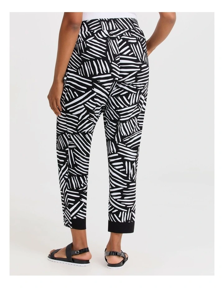 Natural Duet Abstract Pant Print image 2