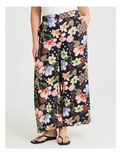 Natural Nomad Floral Pant in Print