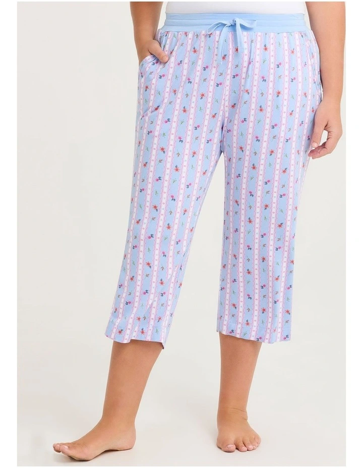 Bamboo Pastel Petals Pyjama Pant Print image 1