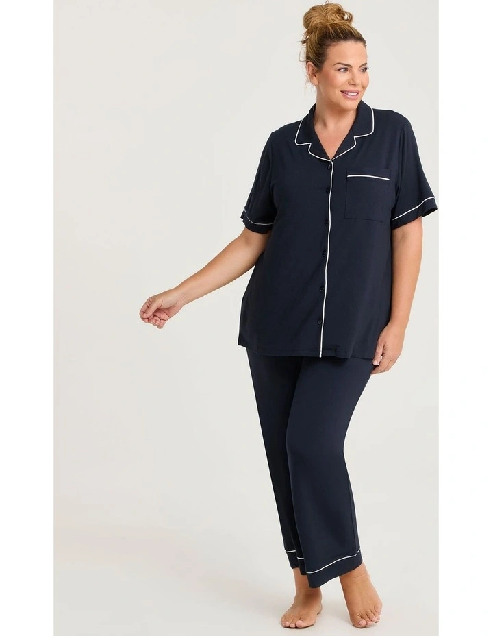 Modal Soft Touch Pyjama Pant Navy image 3