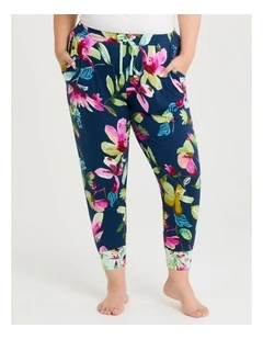Bamboo Floral Night Pyjama Pant in Print