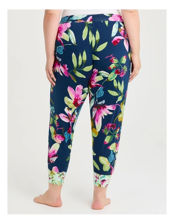 Bamboo Floral Night Pyjama Pant in Print image 2