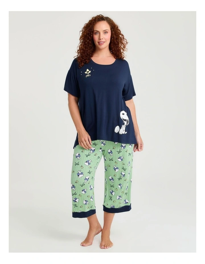 Peanuts Snoopy Bow Pyjama Pant Print image 3