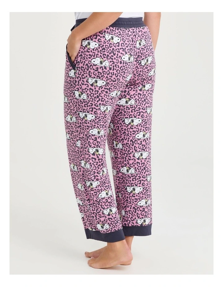 Peanuts Sleepy Animal Pj Pant Print image 2