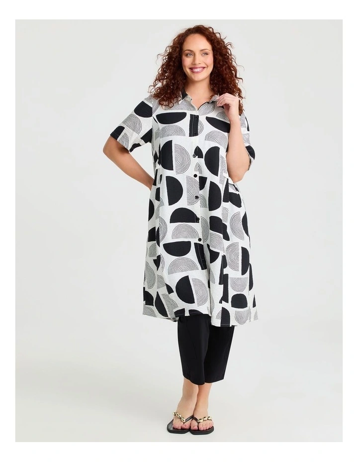 Natural Tara Abstract Shirt Print image 1