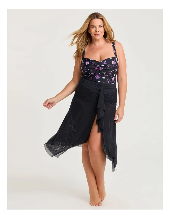 Mystical Bloom Swimsuit in Print image 4