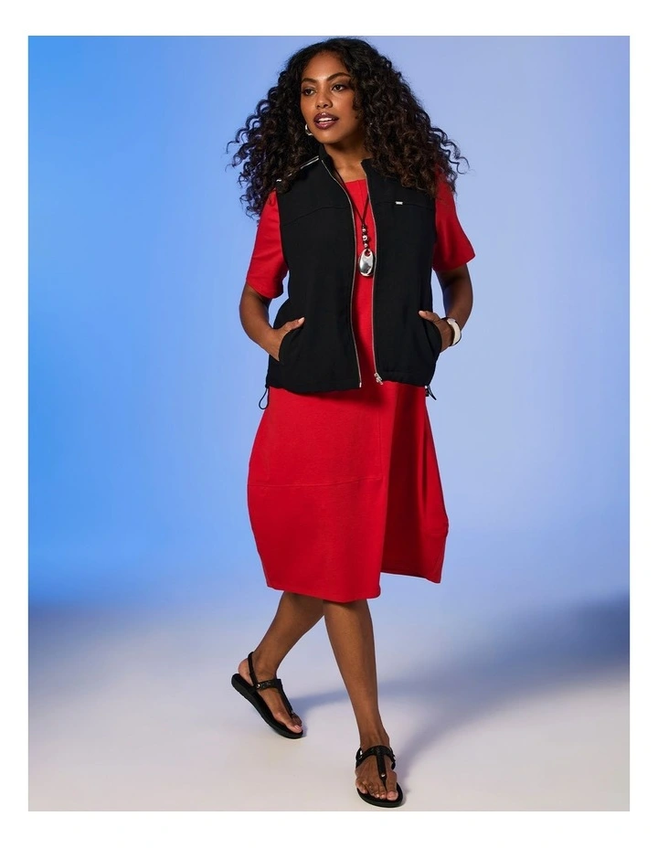 Natural Maia Vest Black image 6