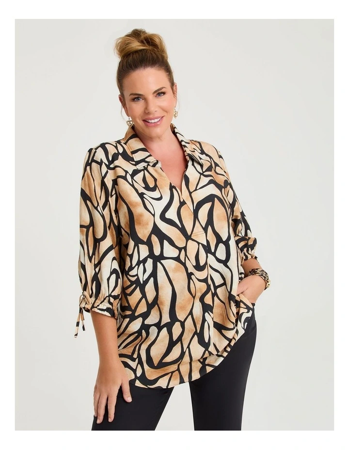 Abstract Kendall Top Print image 1