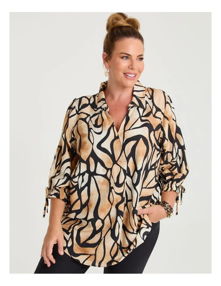 Abstract Kendall Top Print image 3