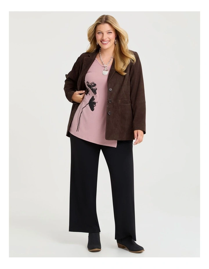 Natural Flower Print Top Print image 3