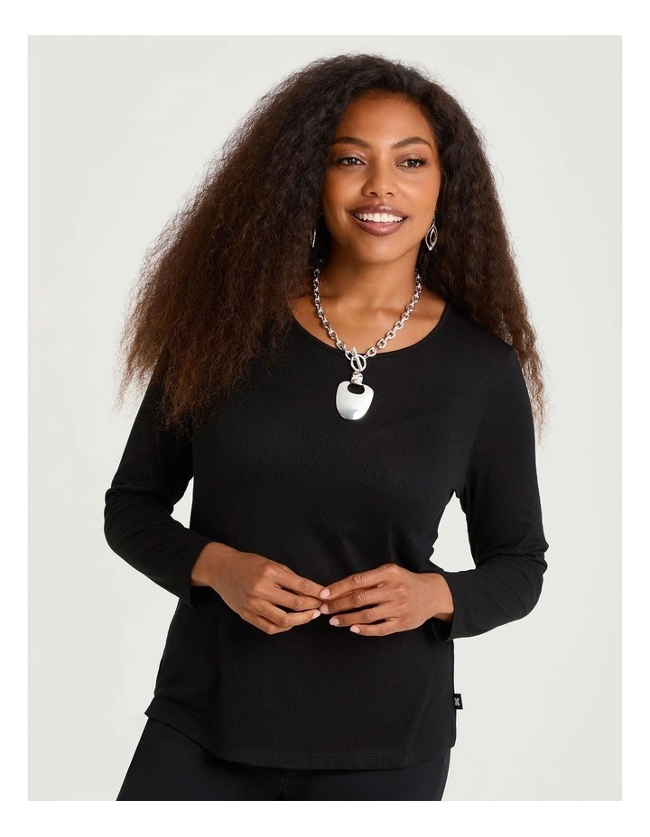 Texture Pania Top Black image 1