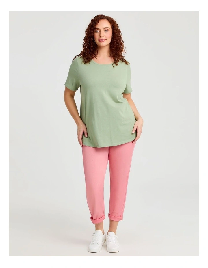 Australian Cotton Crew Neck T-shirt Shamrock image 3