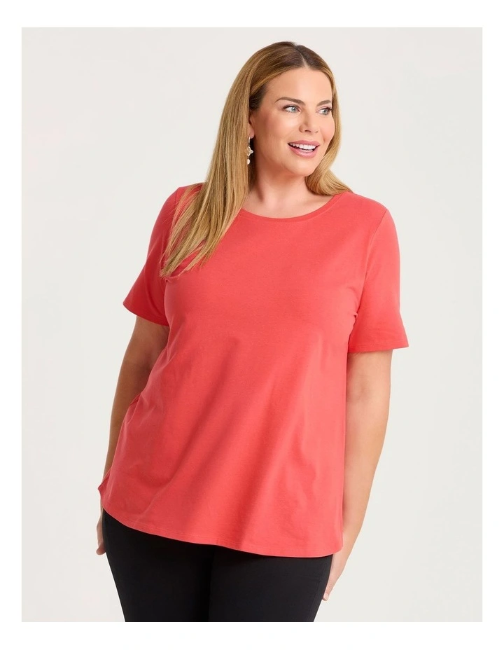 Good Earth Australian Cotton Crew Neck T-shirt image 1