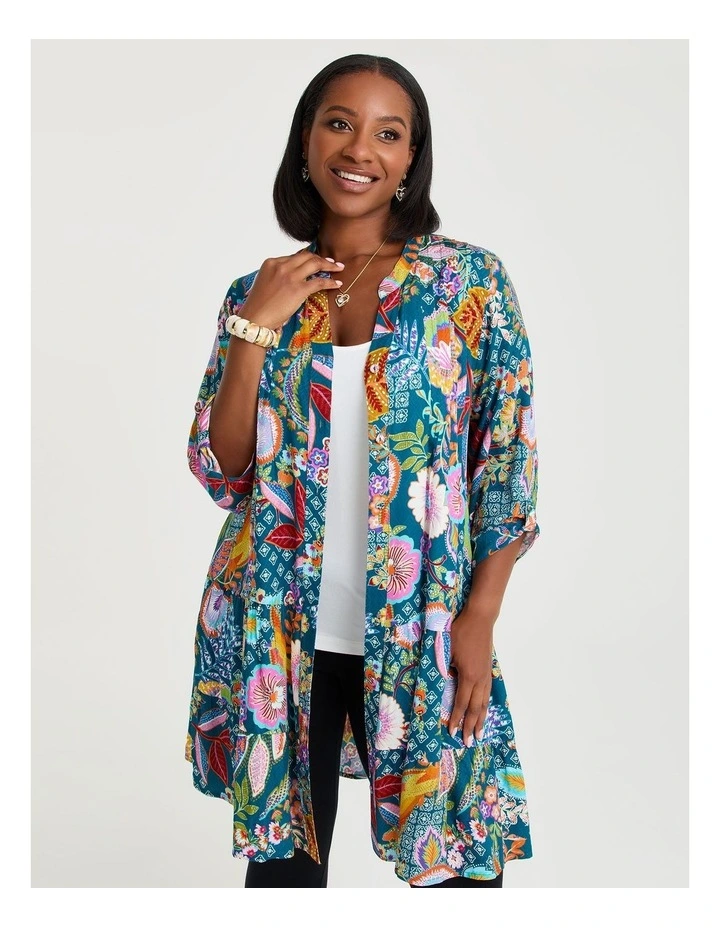 Natural Kesha Tunic in Print image 1