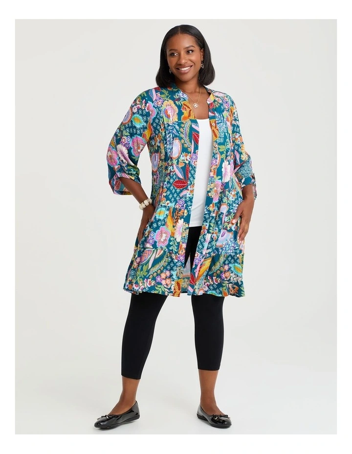 Natural Kesha Tunic in Print image 2