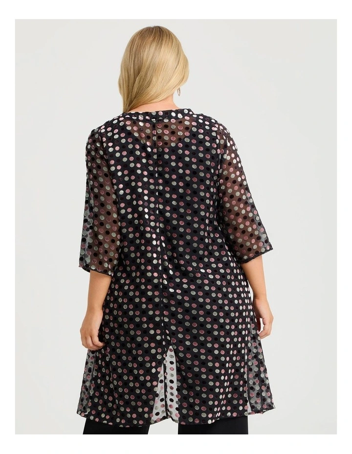 Velour Obsession Spot Tunic Print image 2