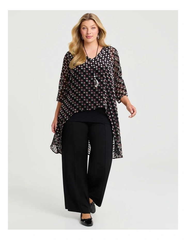 Velour Obsession Spot Tunic Print image 3