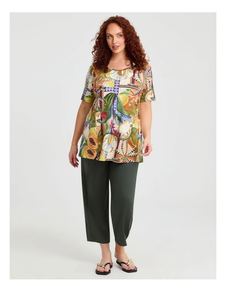 Cotton Palmer Tunic Print image 3