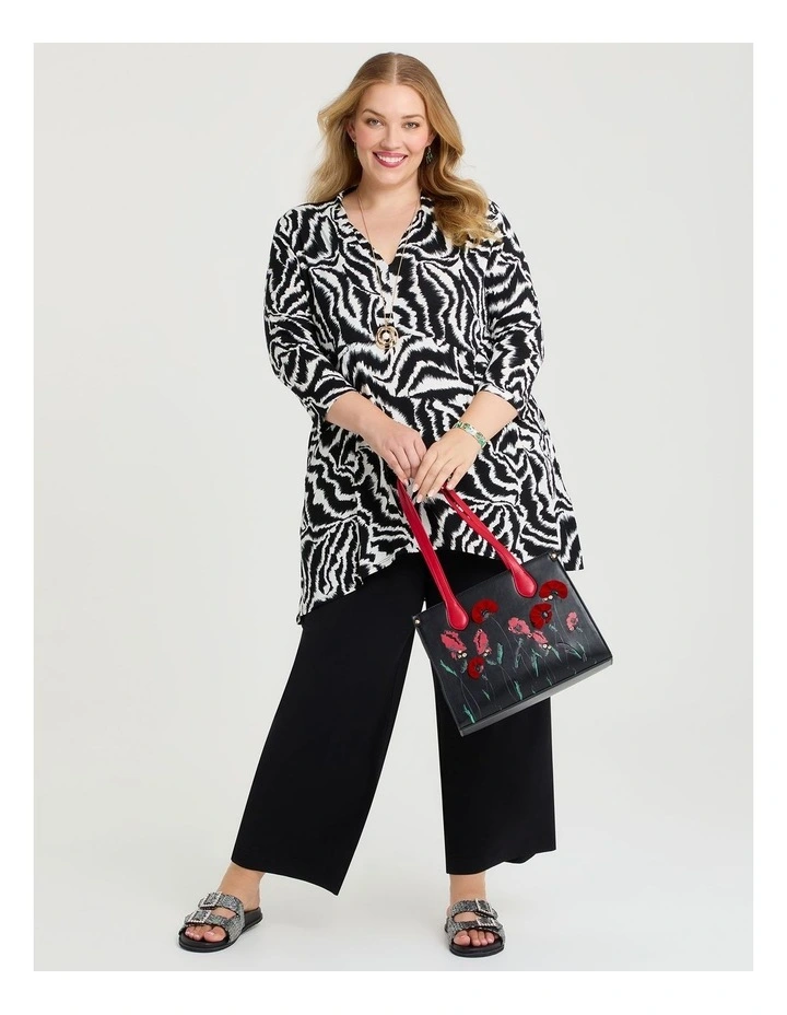 Zebra Natural Empire Tunic Zebra Print image 4