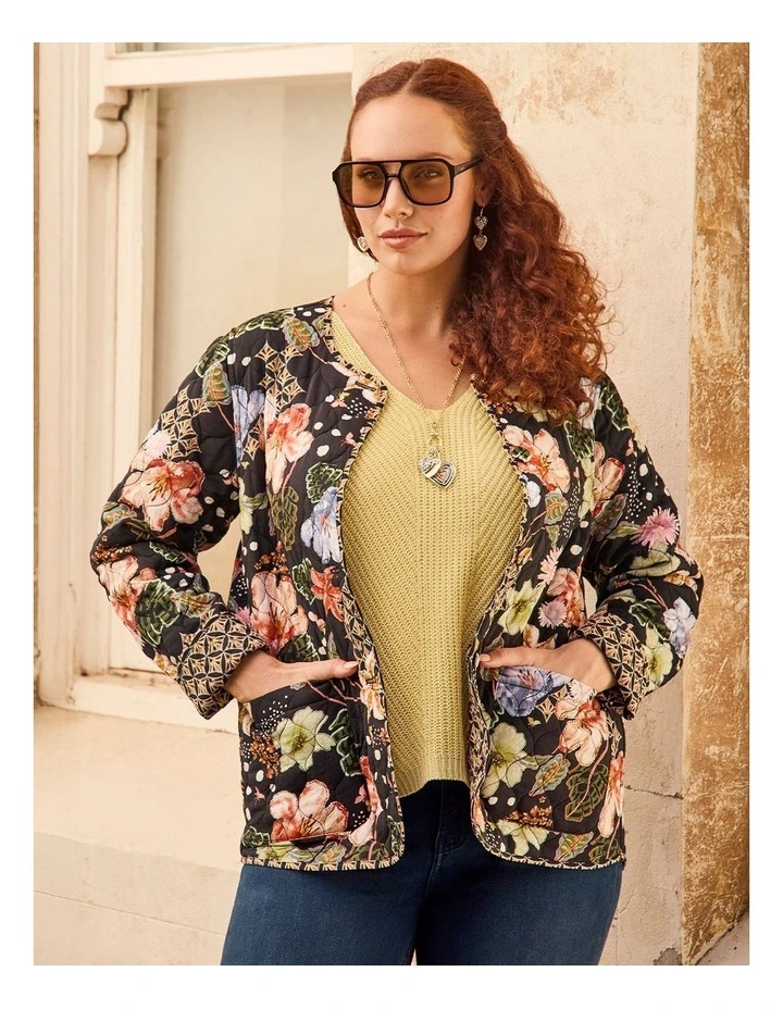 V-Neck Knit Tank in Buttercup image 5