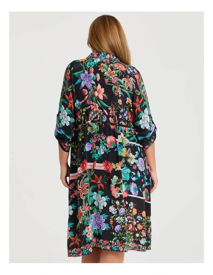 Natural Violet Fields Shirt Print image 2