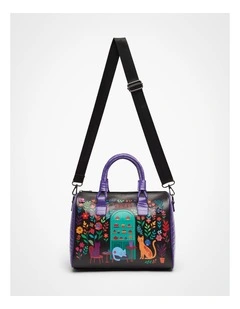Cat Cafe Shoulder Bag in Multi