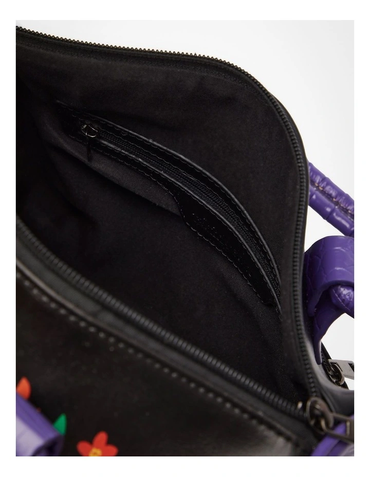 Cat Cafe Shoulder Bag in Multi image 5