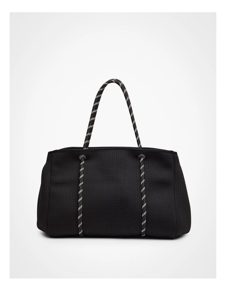 Neoprene Everyday Tote in Black image 1