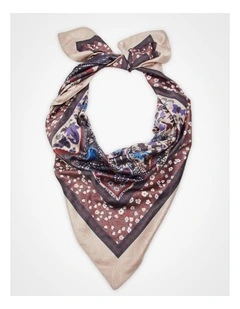 Bohemian Print Small Scarf in Multi