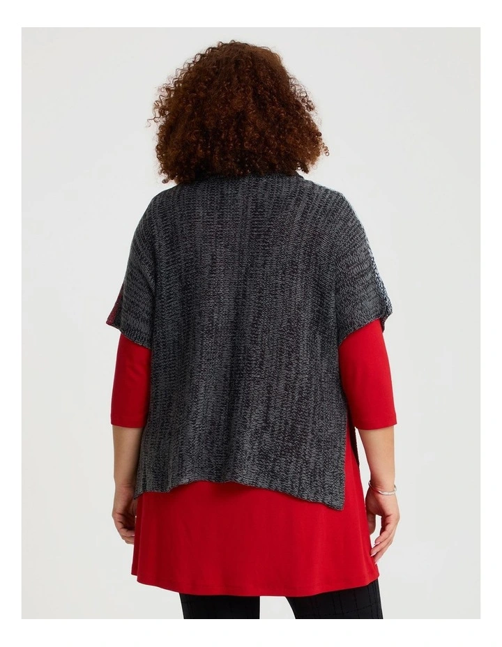 Colour Block Knit Jumper in Multi image 2