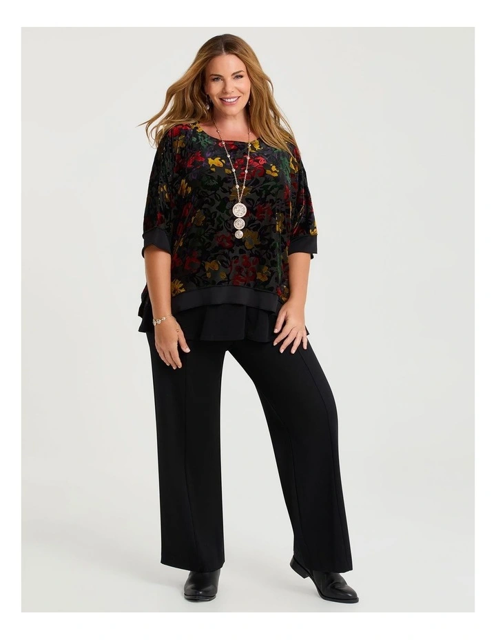 Aster Velour Overtop Print image 2