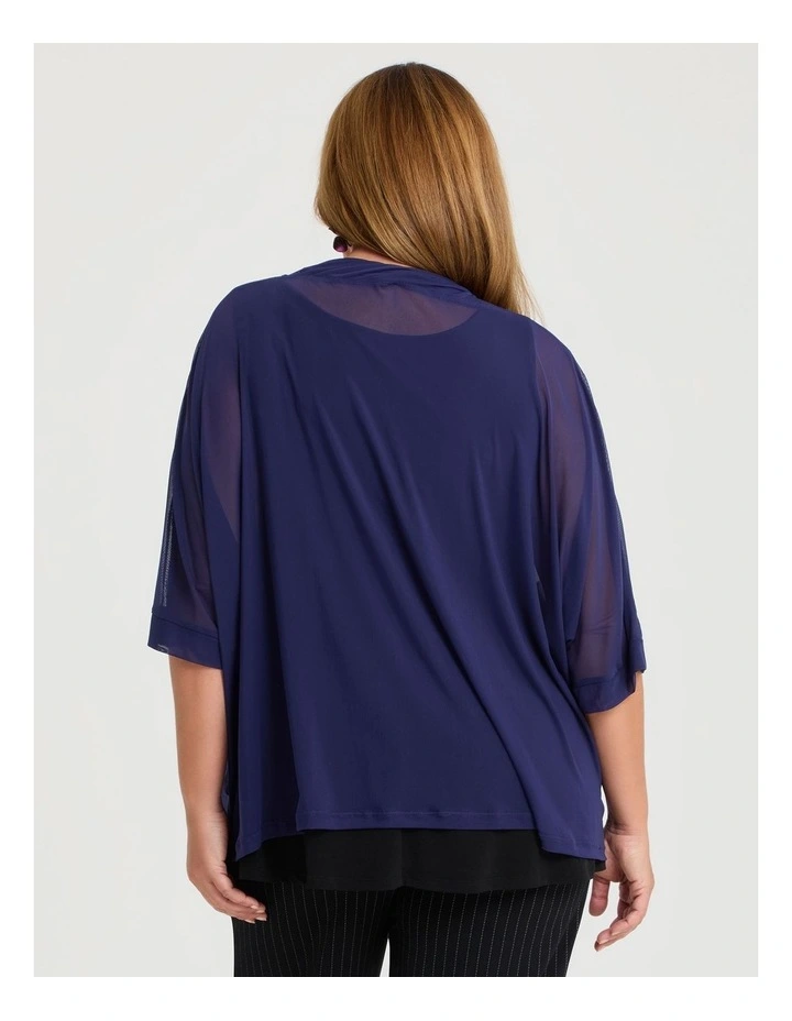 Mesh Indigo Violet Overtop Indigo Violet image 2