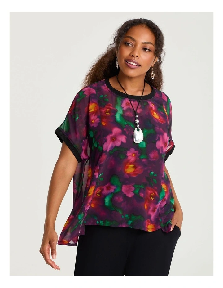 Chiffon Amiria Tunic Print image 1