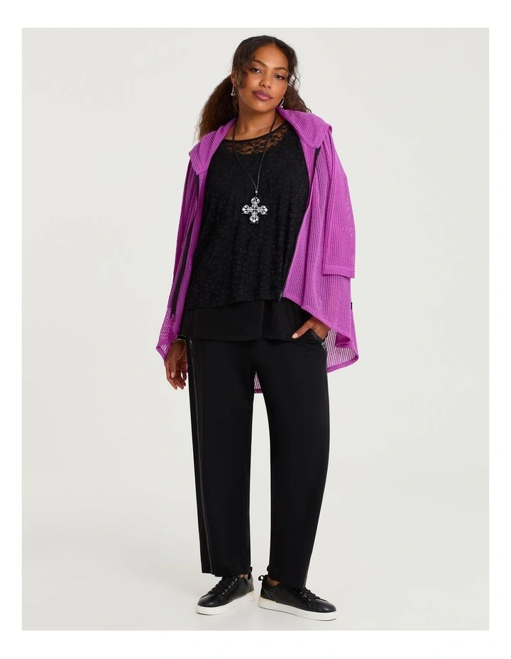 Lace Overtop Black image 5