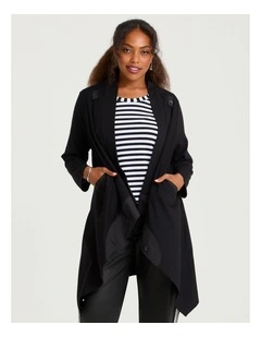 Ponte Tia Cardigan in Black