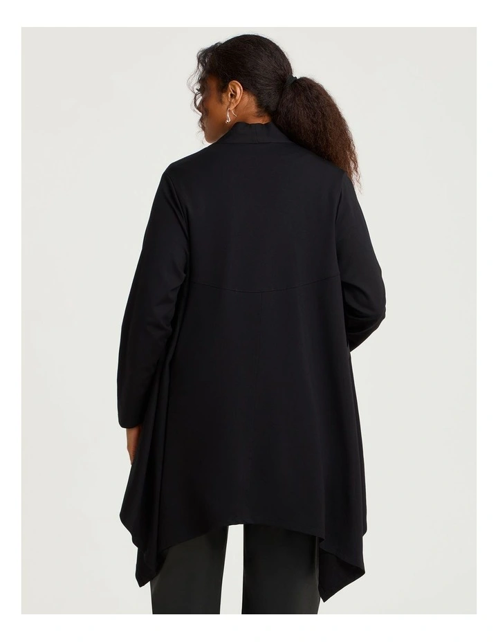 Ponte Tia Cardigan in Black image 2