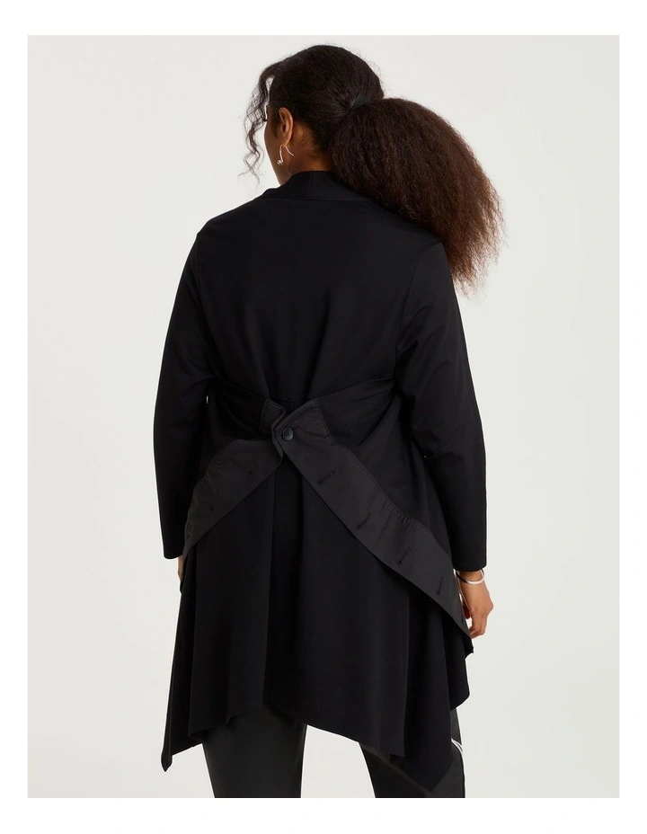 Ponte Tia Cardigan in Black image 4