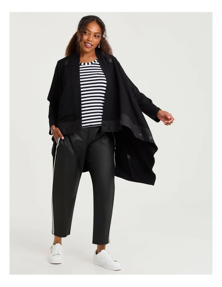 Ponte Tia Cardigan in Black image 5