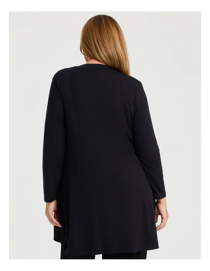 Natural Georgia Cardigan Black image 2