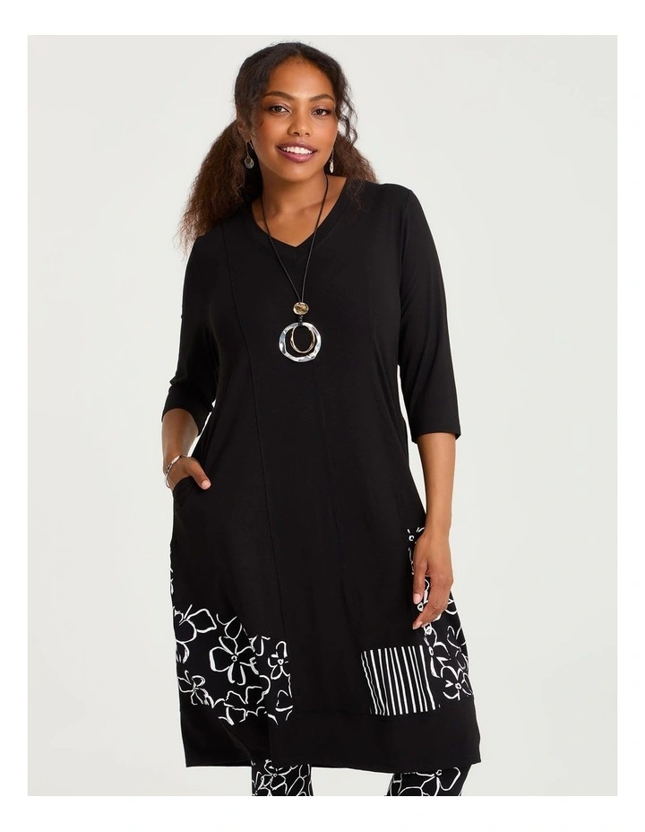 Natural Kaia Daisy Dress Print image 3