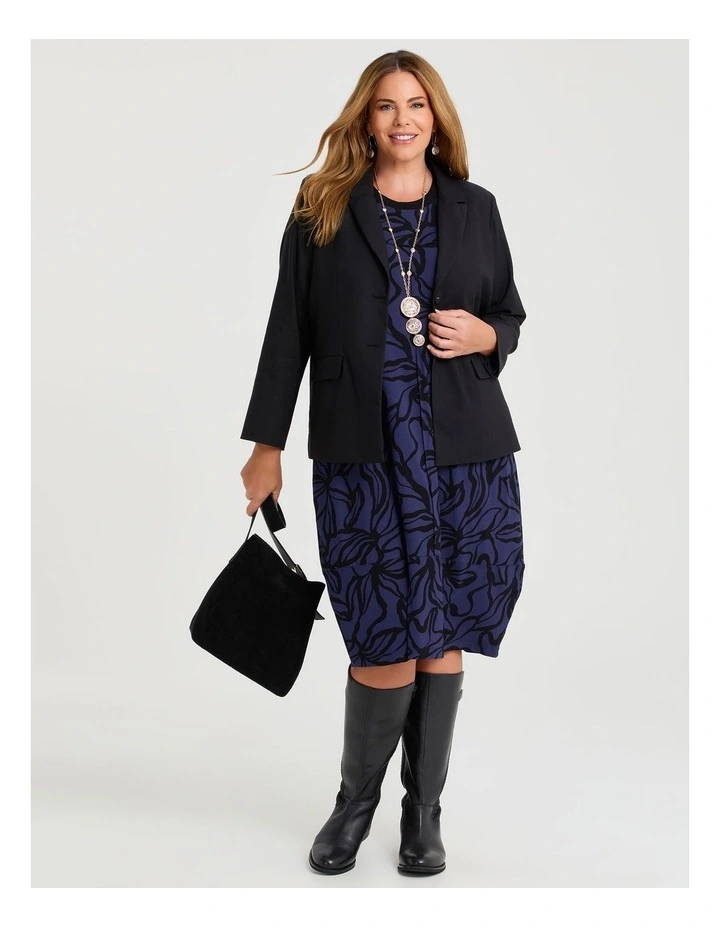 Editorial Two Button Jacket Black image 5