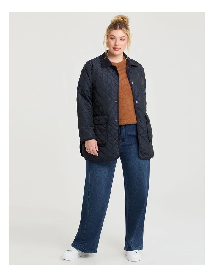 Fluffy Zebra Patterned Jumper in Toasted Pecan image 3