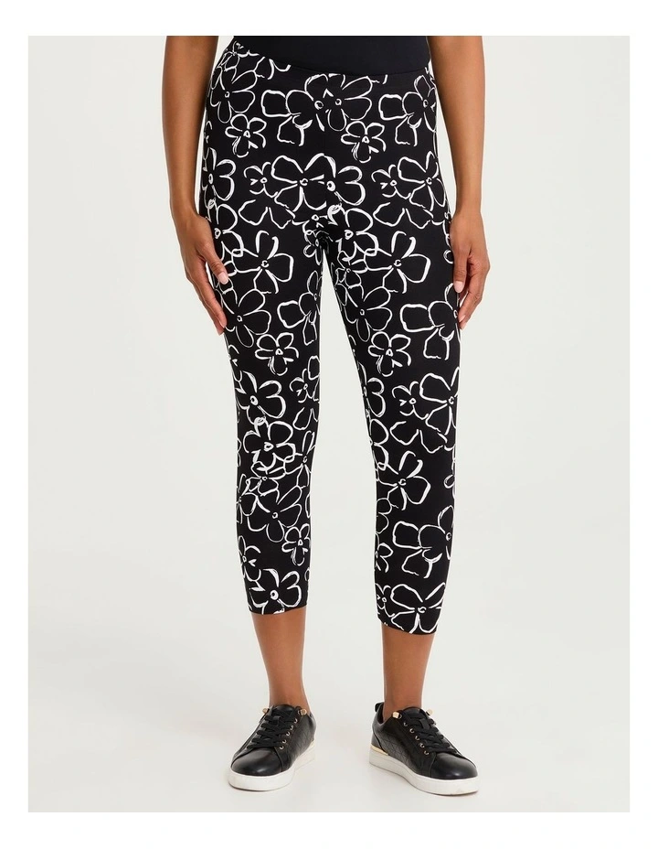 Natural Kaia Daisy Legging in Print image 1