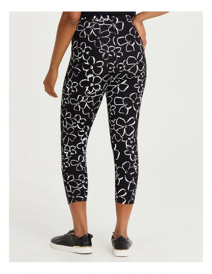 Natural Kaia Daisy Legging in Print image 2