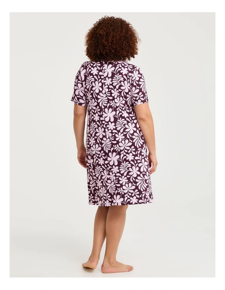 Bamboo Fleur Print Nightie Print image 2